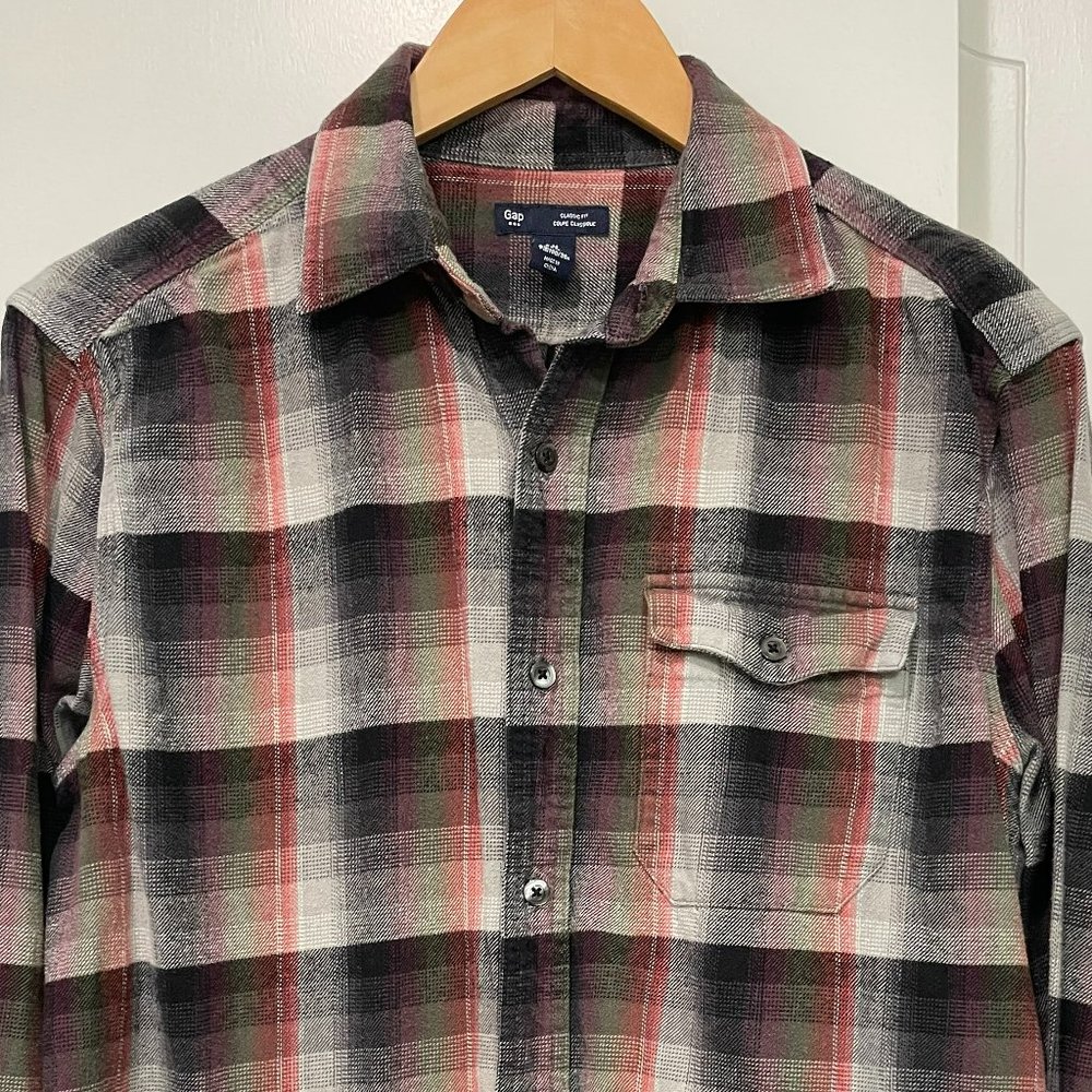 Gap, Medium Unique Cotton Flannel Shirt